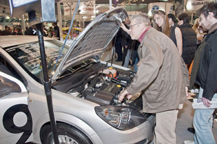 Svi Opelovi modeli izazvali su veliko interesovanje posetilaca sajma